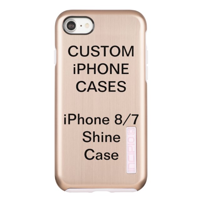 Custom Personalized iPhone 8/7 Shine Case Blank (Back)