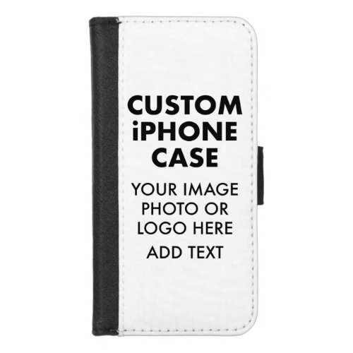 Custom Personalized iPHONE 87 WALLET CASE