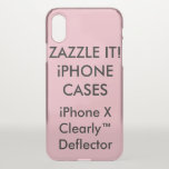 Custom Personalized Iphone X Case Blank Template at Zazzle