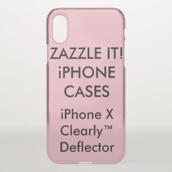 Custom Personalized Iphone X Case Blank Template by GoOnZazzleIt at Zazzle