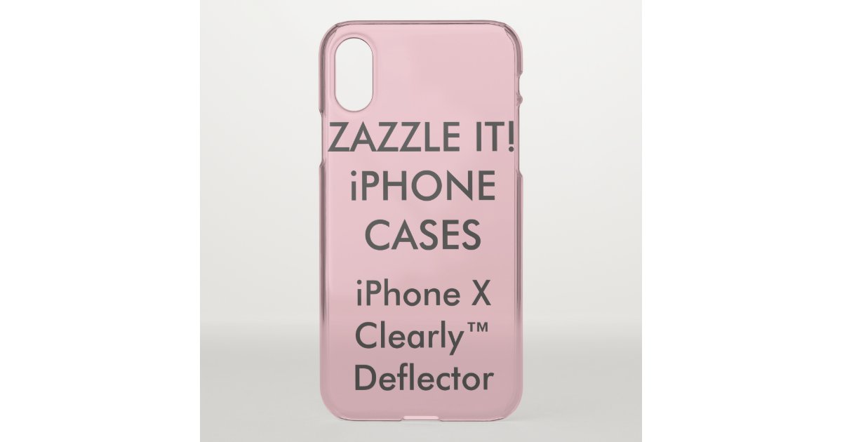 Custom Personalized iPhone X Case Blank Template | Zazzle