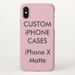 Custom Personalized iPhone X Case Blank Template
