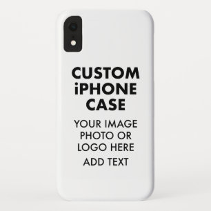 Custom Personalized iPHONE XR BARELY THERE CASE