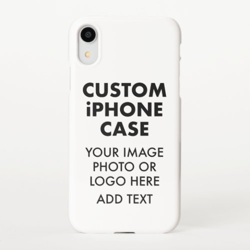 Custom Personalized iPHONE XR BUDGET CASE