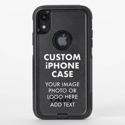 Custom Personalized iPHONE XR OTTERBOX COMMUTER