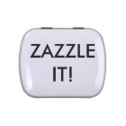 Custom Personalized Jelly Beans Tin Blank Template