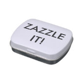 Custom Personalized Jelly Beans Tin Blank Template (Side)