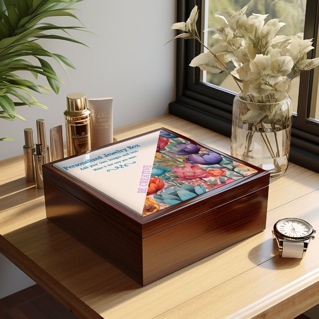 Custom Personalized Jewelry Keepsake Box (Creator Uploaded)