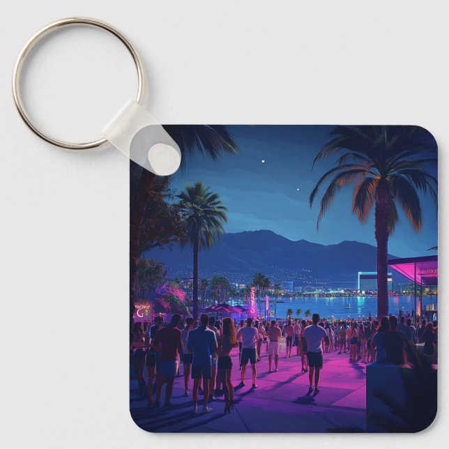 Custom Personalized keychain for her Add Your Own  (Front)