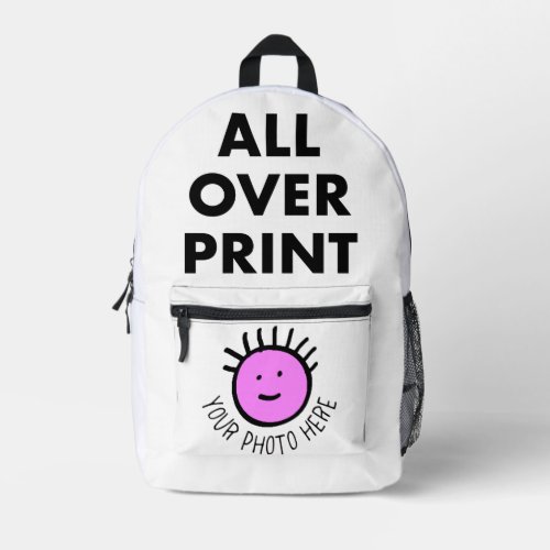 Custom personalized KIDS ALL OVER PRINT BACKPACK