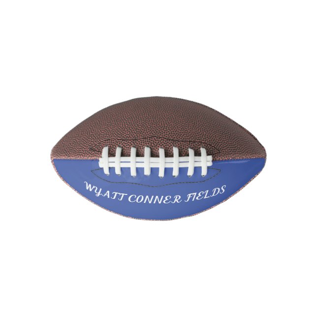Custom personalized kids' football 2 Style Options (Front)