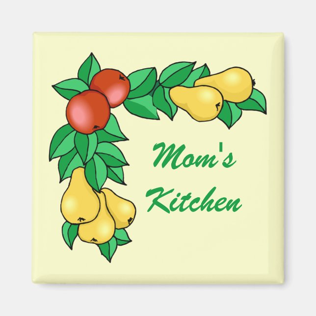Custom Personalized Kitchen Magnets (Front)