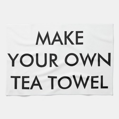 Custom Personalized Kitchen Tea Towel
