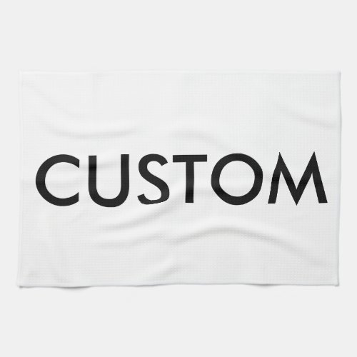 Custom Personalized Kitchen Towel Blank Template