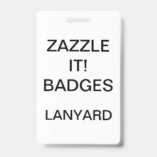 Custom Personalized LANYARD BADGE