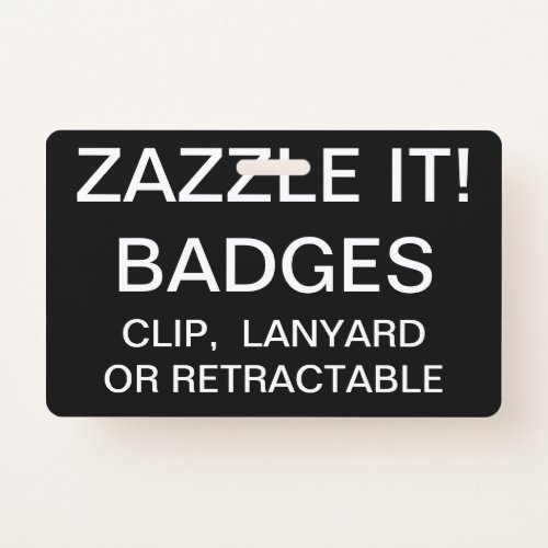 Custom Personalized LANYARD BADGE Template