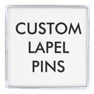 Custom Personalized Lapel Pin Blank Template