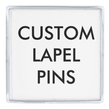Custom Personalized Lapel Pin Blank Template by CustomBlankTemplates at Zazzle