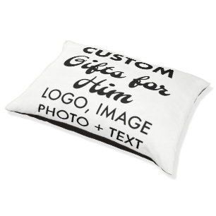 Custom personalized Large Dog Bed Pillow