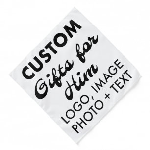 Custom personalized Large Dog Neckerchief Bandana