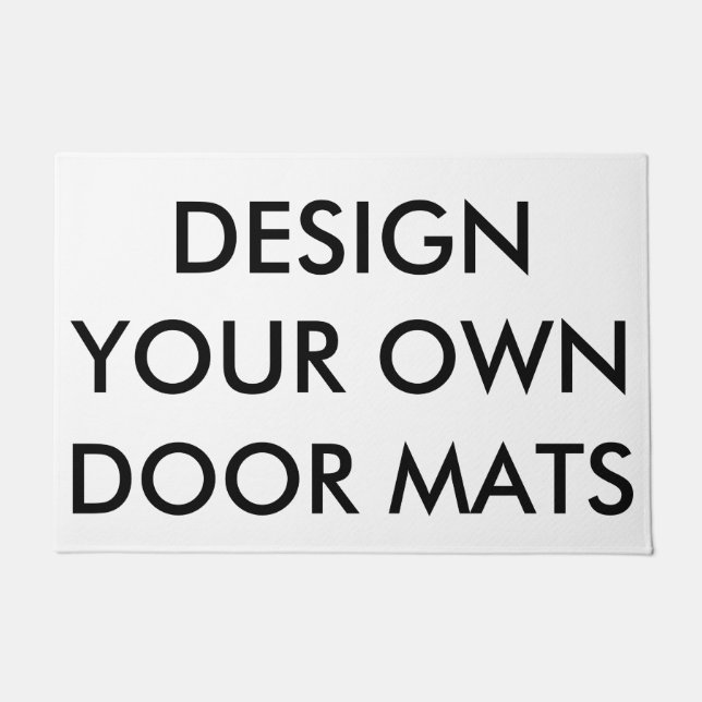 Custom Personalized Large Door Mat Blank Template (Front)