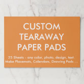 Create Your Own Large Tearaway Paper Pad