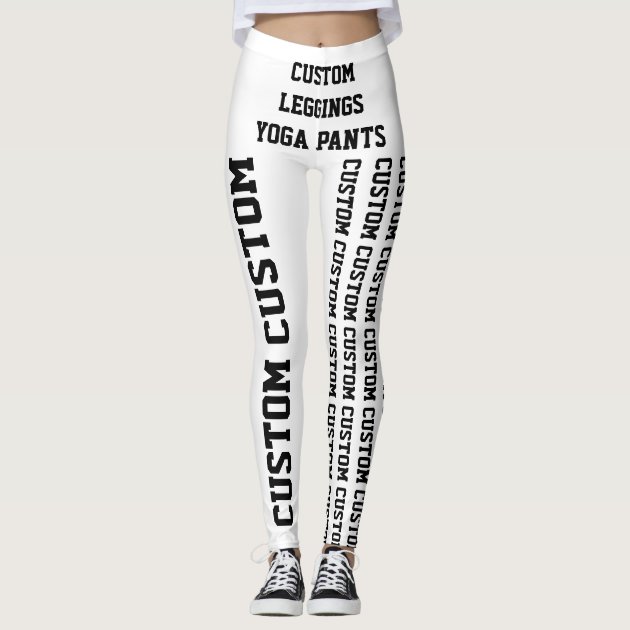 Custom Personalized Leggings or Yoga 