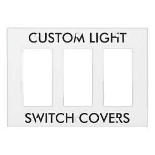 Custom Personalized Light Switch Cover Blank