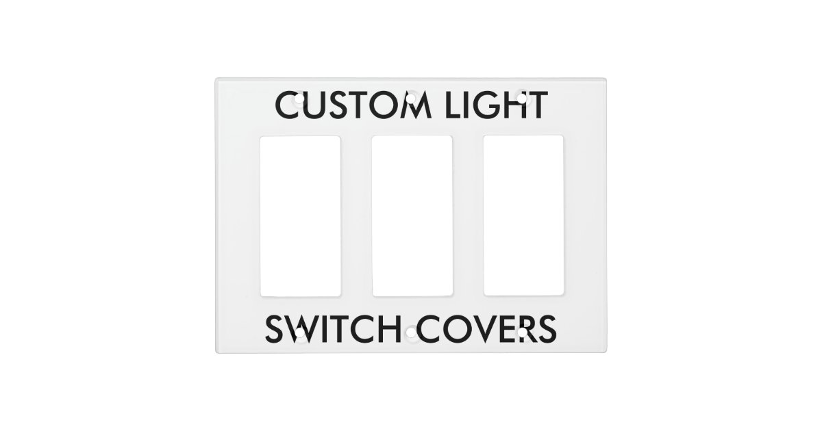 Custom Personalized Light Switch Cover Blank