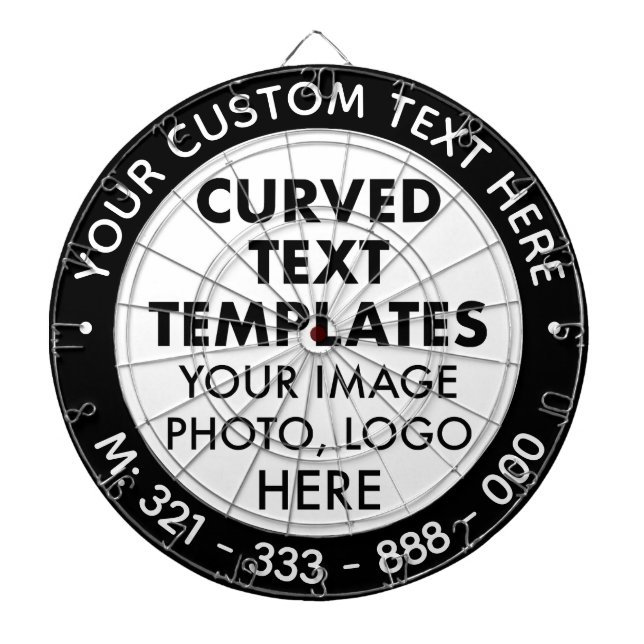 Custom Personalized Logo Promotional Dartboard (Front)
