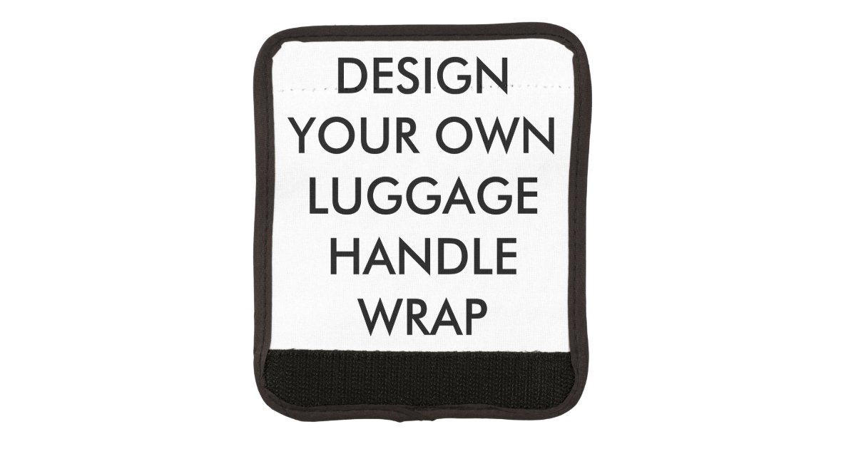 Custom Personalized Luggage Bag Handle Wrap Zazzle