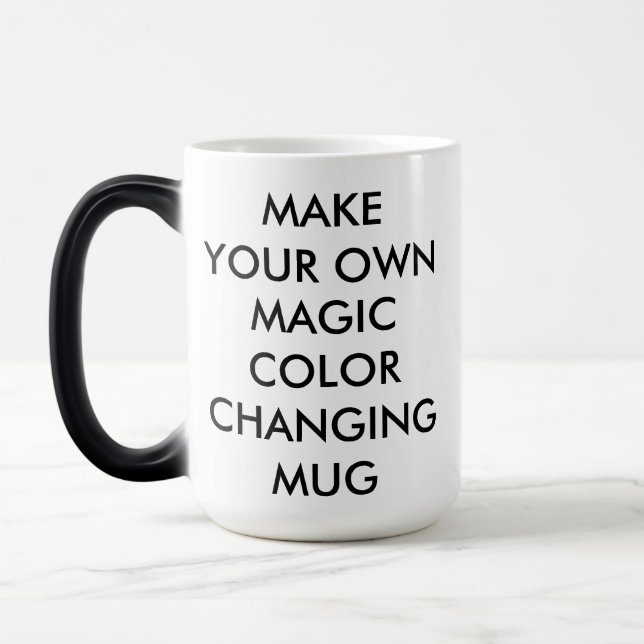 Custom Personalized Magic Color Changing Mug (Left)