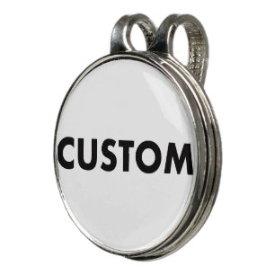 Custom Personalized Magnetic Golf Ball Marker Hat Clip