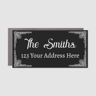 Custom Personalized Mailbox Name Street Address Car Magnet