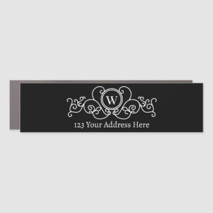 Custom Personalized Mailbox Name Street Address Car Magnet