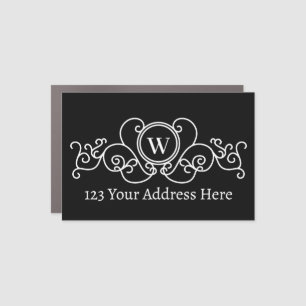 Custom Personalized Mailbox Name Street Address Car Magnet