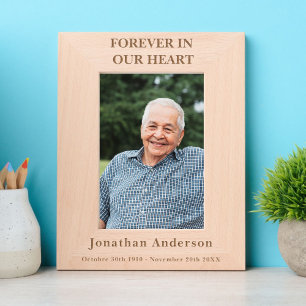 Custom Personalized Memorial Remembrance Engraved Frames