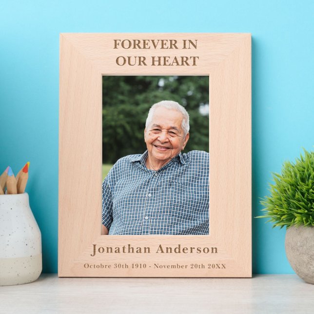 Custom Personalized Memorial Remembrance Engraved Frames (Creator Uploaded)