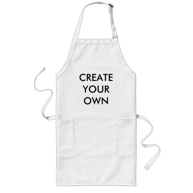 Custom Personalized Men's Apron Blank Template (Front)