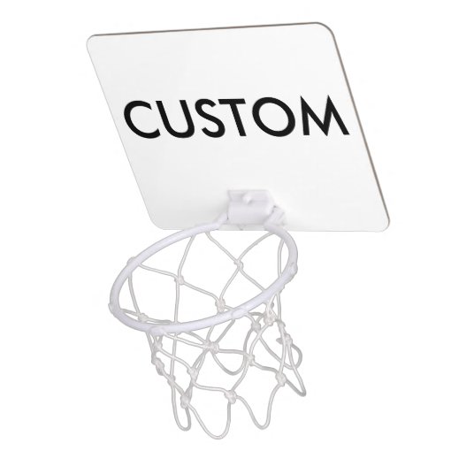 Custom Personalized Mini Basketball Hoop Blank Zazzle