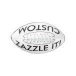 Custom Personalized Mini Football Blank Template at Zazzle