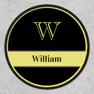 Custom Personalized Monogram And Name Patch