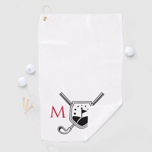 Custom Personalized Monogram Golf Towel