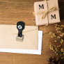 Custom Personalized Monogram Initial Single Letter Rubber Stamp