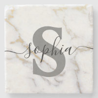 Custom Personalized Monogram Script Name Initial