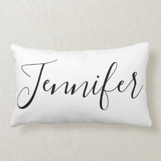 Custom Personalized Name Lumbar Pillow