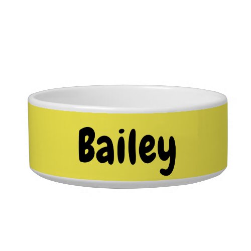 Custom Personalized Name Photo Art Color Pet Small Bowl