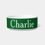 Custom Personalized Name Photo Art Forrest Green Bowl<br><div class="desc">Personalize Simplistic Art,  add name or photo. Looks good on anything. ⭐PERSONALIZE this template with your artwork. ⭐EDIT it further to make more changes. ⭐TRANSFER this design to any product. Visit all my stores at bit.ly/SandyspiderStores (cut and paste).</div>