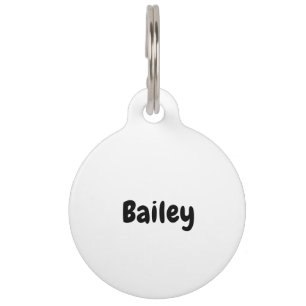 Custom Personalized Name Photo Artwork Cat Dog SM Pet ID Tag