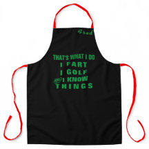 Custom Personalized Name "Thats What I Do" Golfer